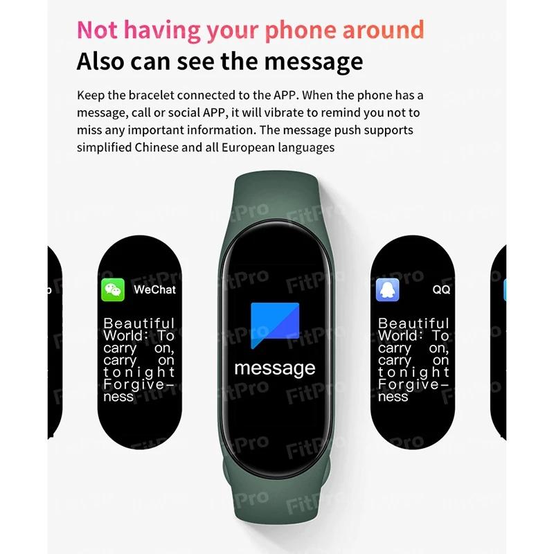 Smart Watch Men Women Smartband Heart Rate Smartwatch Fitness Tracker Blood Pressure Sport Smart Bracelet For Xiaomi Iphone Ios