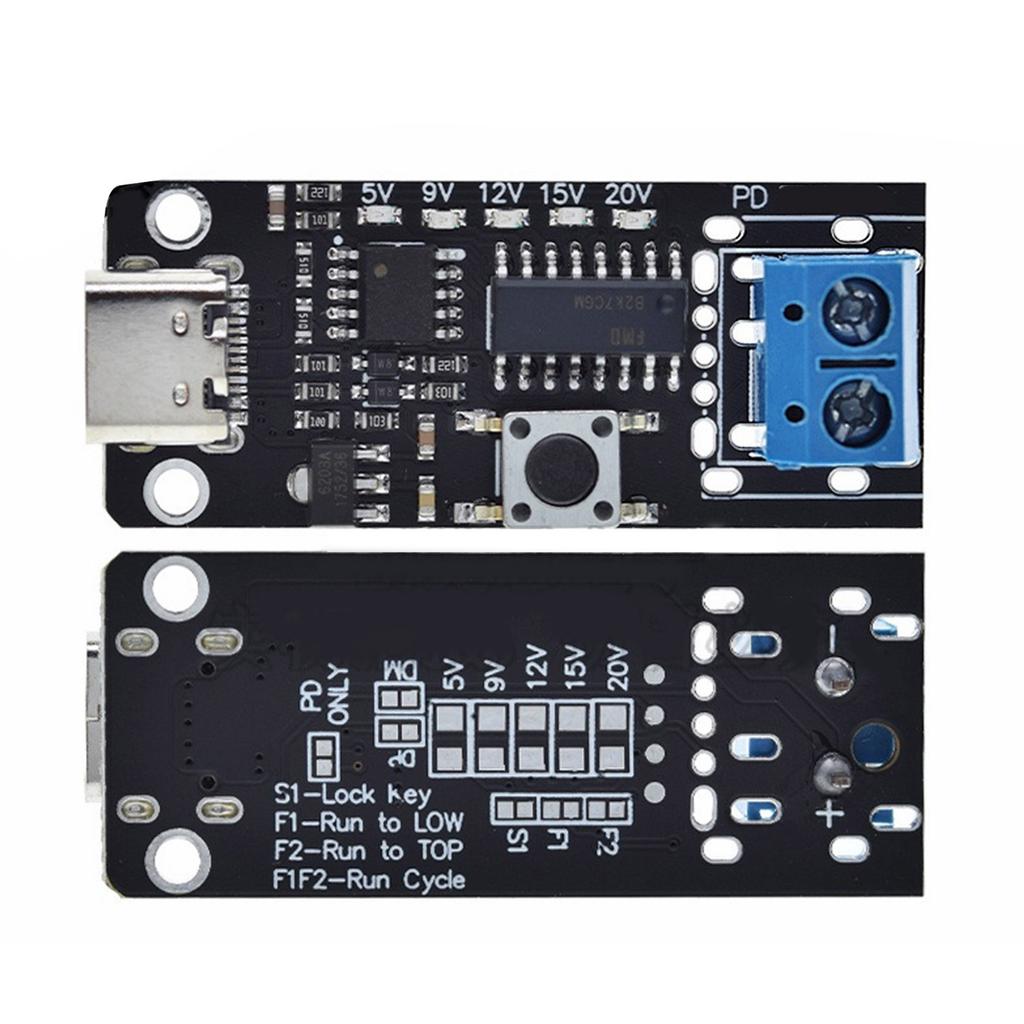 PD Decoy Modules 12V Power Trigger ABS & Metal Power Trigger Modules Improve Charging Efficiency for Lab Testing