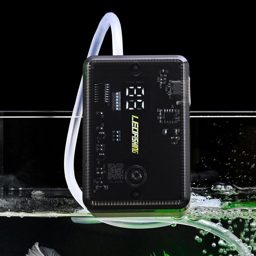 Silent Aquarium Oxygen Air Pump Fish Tank Rechargeable Air Volume High Power Oxygenator Air Compressor Aerator