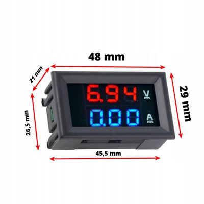 VOLTMETER AMMETER DC 100A 100V Direct Current