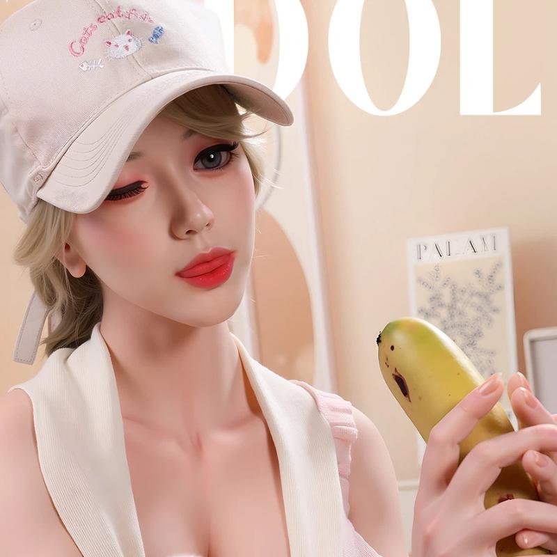 Männlicher Sexpuppenkopf mit Mund und Zunge Perfektes Make-up Masturbationsbecher Erotisches Erwachsenen-Sexspielzeug