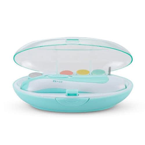 Baby Electric Nail File, Rotating, Battery-Operated, Nail Care [6 Types of Files], Electric Baby Nail Care Kit, Nail Clippers
