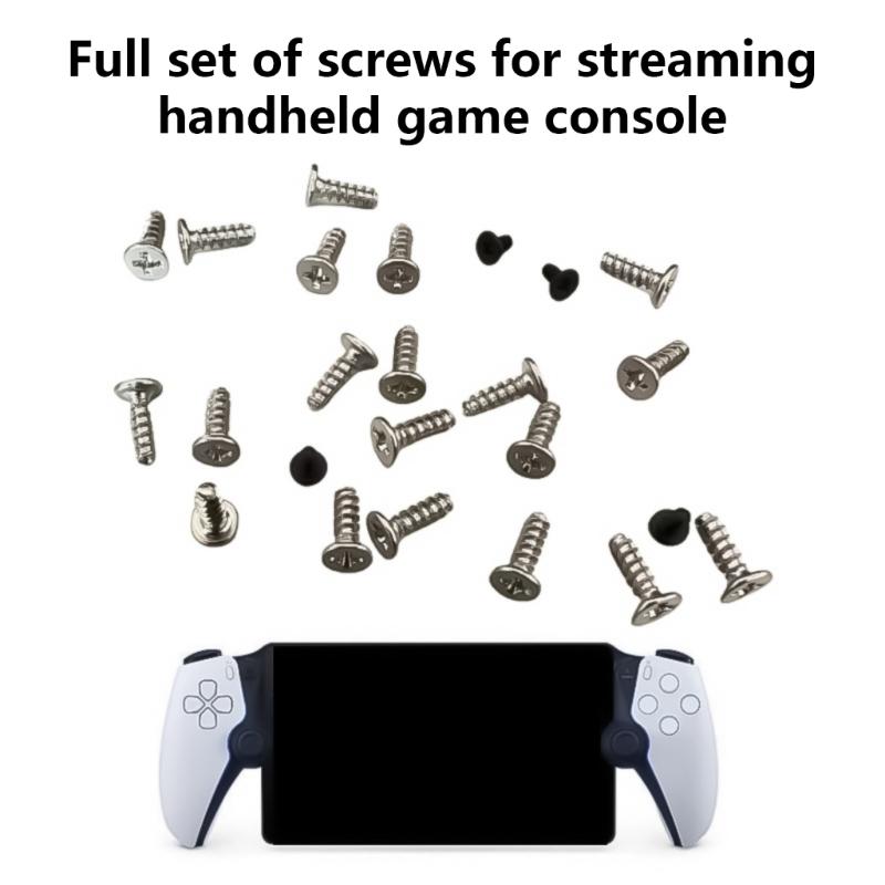 Game Console Full Set Screws for Gamepad Replacement Screw Set Easy Installation and Remove Repairing Screw
