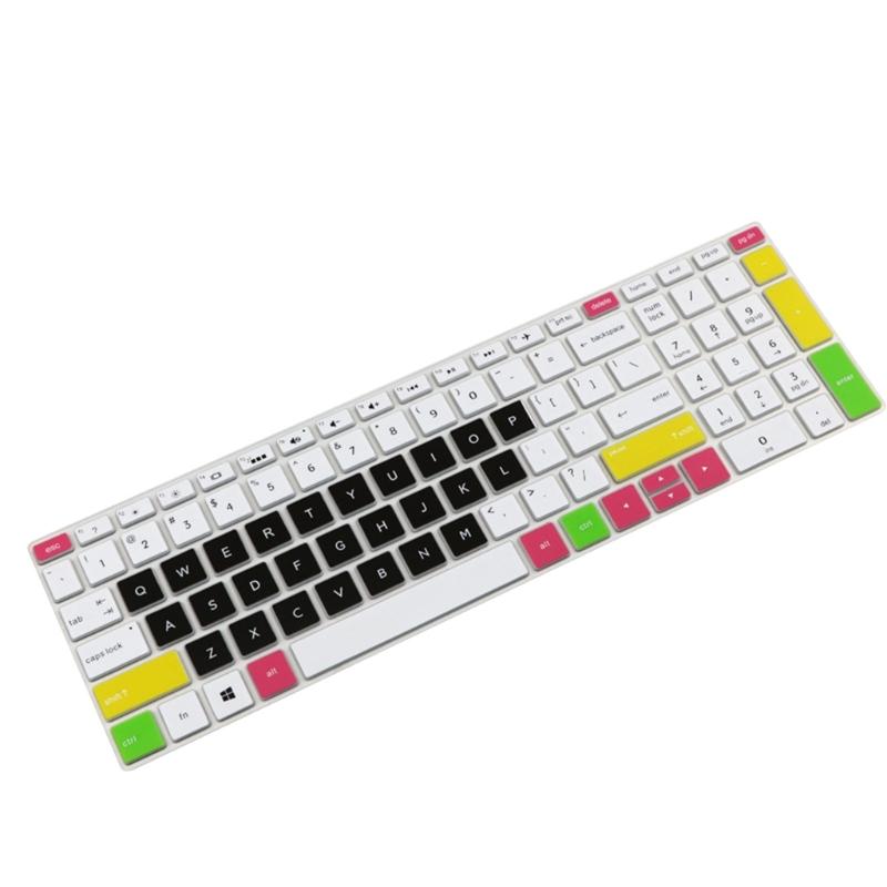 Silicone Keyboard Protector Skin For Pavilion 15 cc707TX Laptop Keyboard Cover Durability and Washable Sleeve