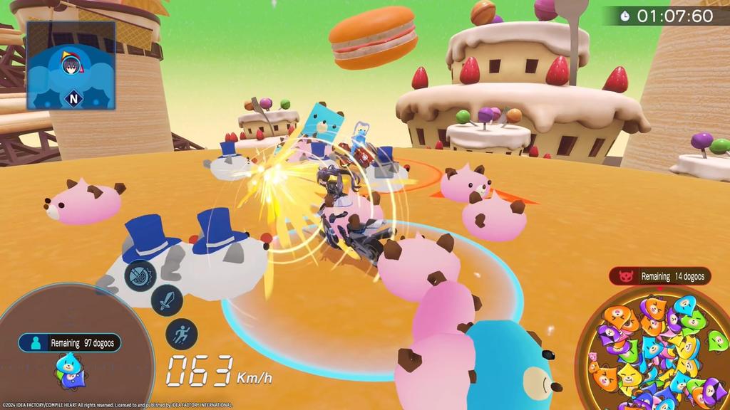 Neptunia Riders Vs Dogoos North PS4 (Import America) -