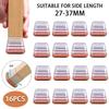 16PCS Silicone Chair Leg Cover Floor Protectors Felt Pads Furniture Leg Sliders Caps Reduce Noise Non Slip Table Chair Legs Cap