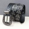 Subculture Punk Y2K Hollow-Out Rivet Eyelet Street Style Jeans Belt