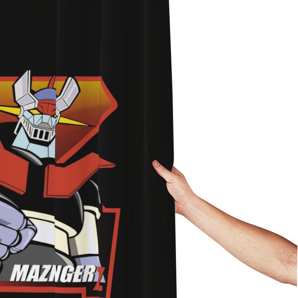 Mazinger Z Goldorak Actarus Grendizer Maske Duschvorhang Badezimmer Polyester Wasserdicht Badvorhänge Mit Haken