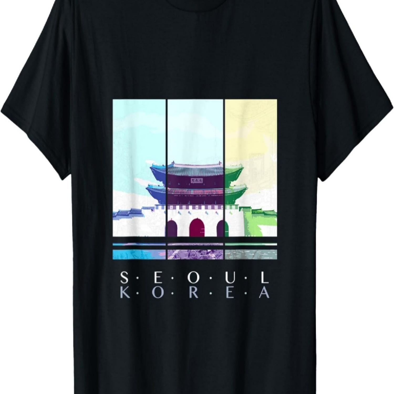 SEOUL, KOREA, Series of Design Seoul V T-Shirt S чёрный