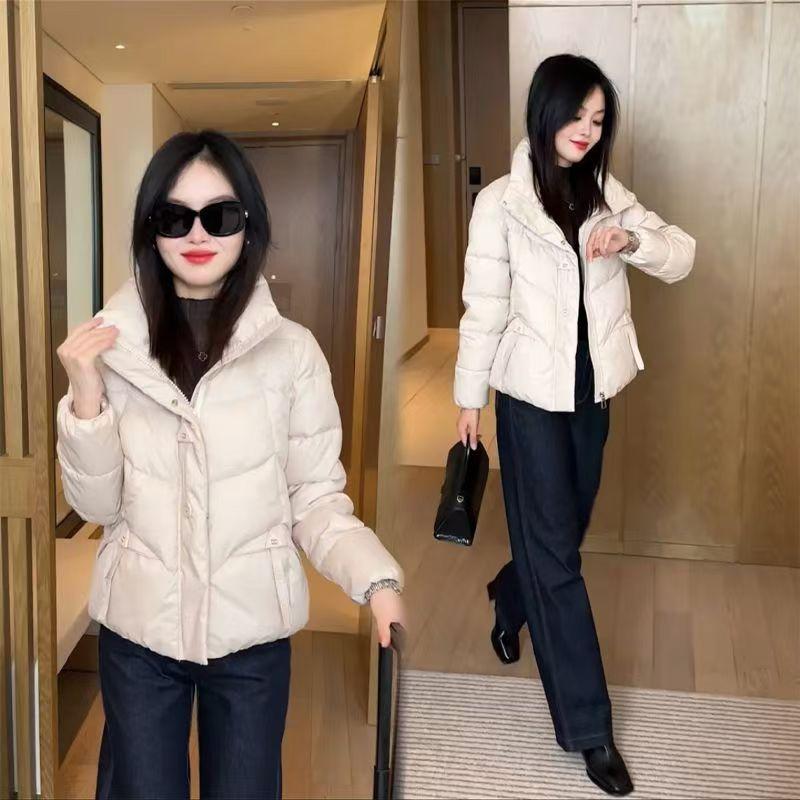 2025 New Model, Winter Short, Cotton Jacket, High-end Feel, Autumn and Winter, Jacket Cotton Coat, Short Design, Warm Cotton Jacket, Lightweight