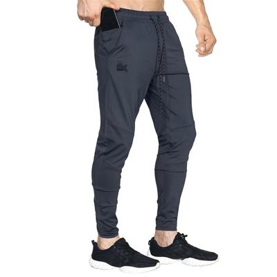 BROKIG Lightweight and Stretch Jogger Pants for Gym and Training Size Men's (Dark Gray, XL)