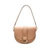 High-end Popular Single Shoulder Armpit Bag Half Moon Style Fashion Large Capacity Square Bag Girls Light Luxury Crossbody Bag