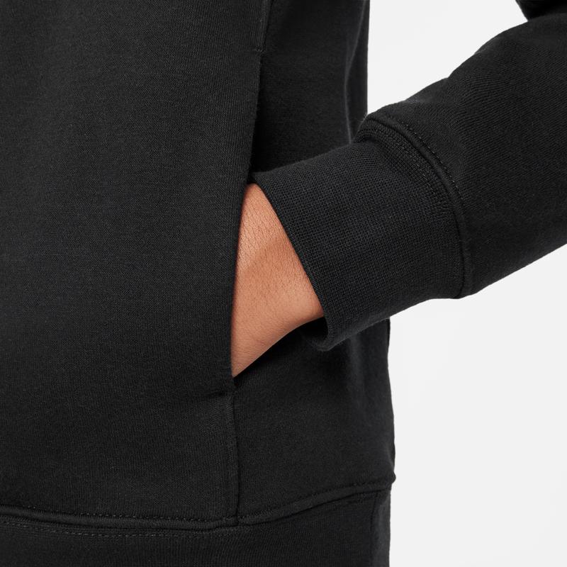 Jordan Kids' Fleece Pullover Hoodie Black HA2577-023