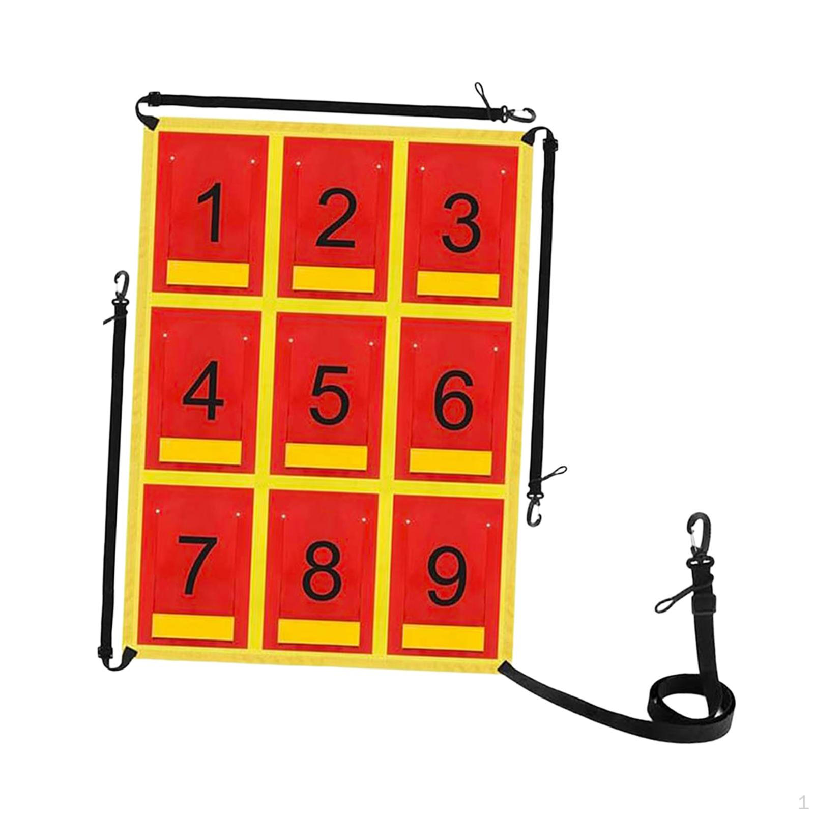 

9 Hole Baseball Pitching Net, Digital Strike Zone Target for And Softball, Professional Yellow Stripe