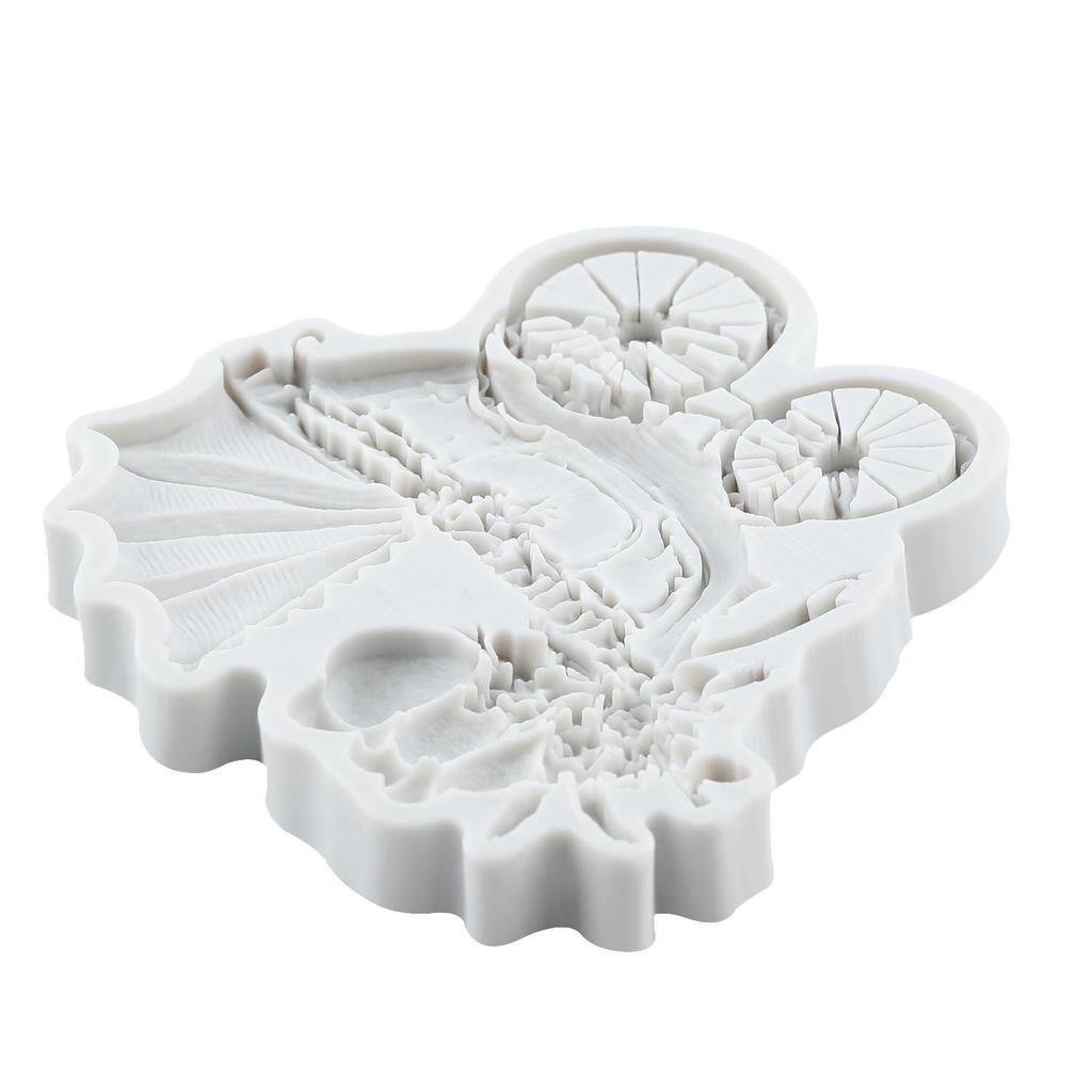 Baby Stroller Silicone Mold Stroller Fondant Molds Cake Decorating Tools Cupcake Topper Candy Sugar Craft Gum Paste Polymer Clay