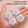 4Pcs Mute Self Adhesive Pulley Self Adhesive Furniture Casters Durable Furniture Move Accessories