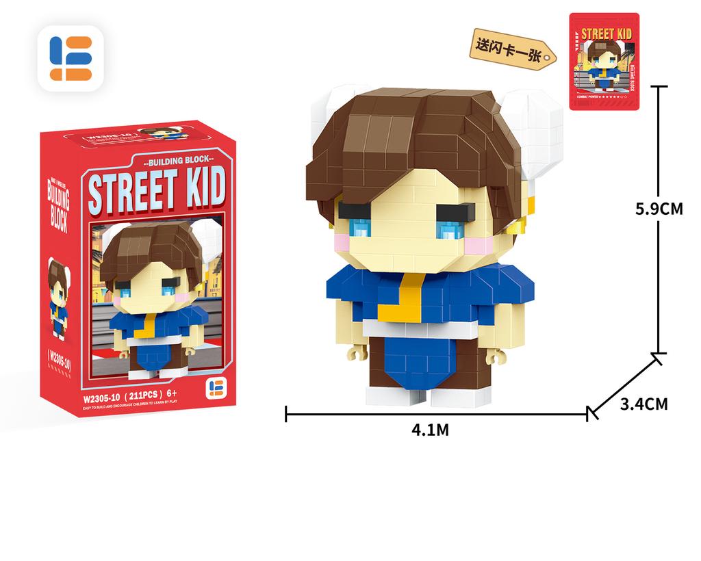 Anime The King Of Fighters Game Action Building Blocks Kyo Kusanagi Iori Yagami Toys Kof Building Blocks Gift For Children
