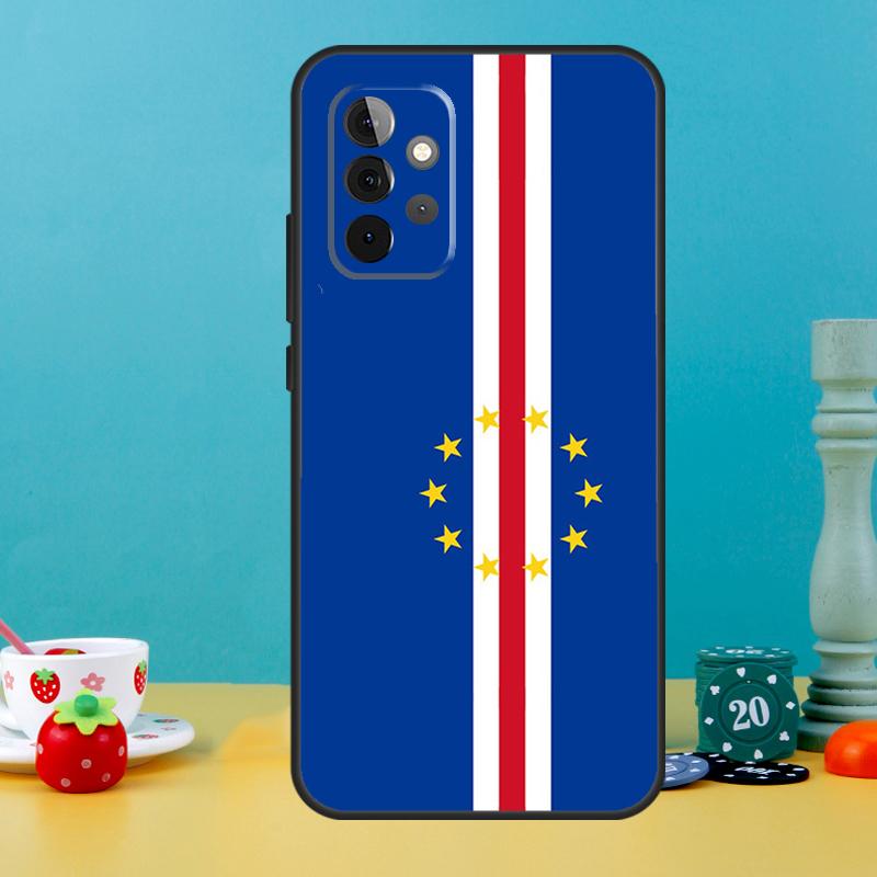 Kap Verde Flagge Wappen Hülle Für Samsung Galaxy A52 A32 A12 A14 A34 A54 A13 A33 A53 A73 A50 A70 A71 A51 Rückabdeckung