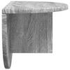 Wall Shelf Grey Sonoma 48 x 24 x 24 cm Particleboard