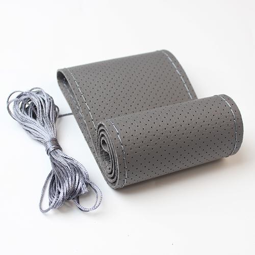 38cm/15inch Non-slip Car Steering Wheel Cover Soft Artificial Leather Braid On the Steering Wheel Cover Car Interior Accessories