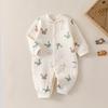 Warm Thick Long Sleeve Newborn Baby One Piece Romper Infant Crawling Jumpsuit