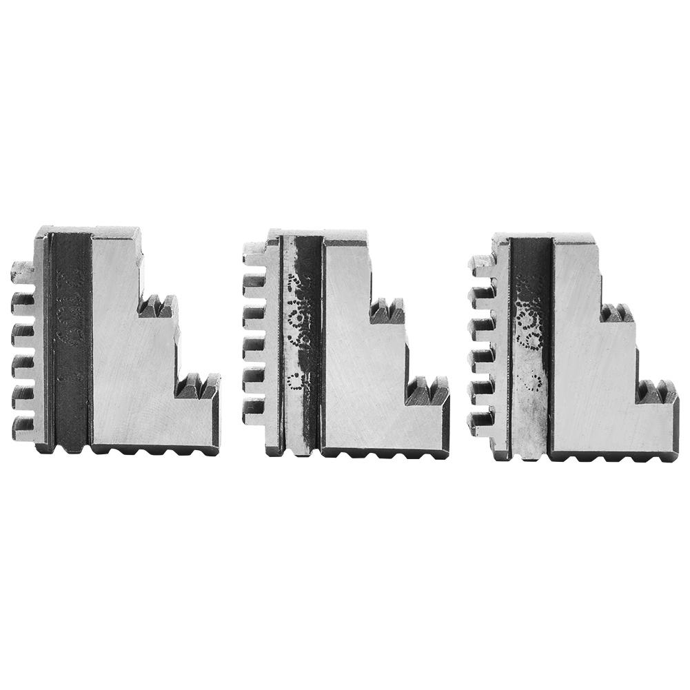 3 Stück K11 100 Innenspannbacke 4 Zoll Spannfutter 20CrMnTi Hochfest Lange Lebensdauer Spannfutterbacke