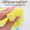 Cup Sponge Cleaning Brush Portable Bottle Washer Sponge Head Kitchen Accessories Long Handle Glass Cup Cleaning Brush
