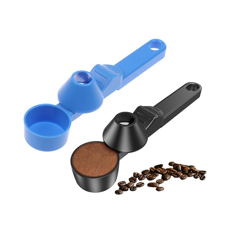 1 Pcs Coffee Scoop With Funnel For Reusable K-cup Coffee Pot 2 Tablespoon Capacity Coffee Measuring Spoon Kitchen Accessories