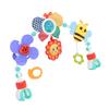 Baby Crib Activity Toy Multiple Color Mobile Arch Swinging Toy for Boys Girls Newborn Bed and