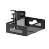 Under Desk Storage Rack Drink Holder High Load Capacity Under Desk Storage Shelf Multifunctional Storage Basket for Home Office