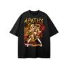 Black Appearance for Anxiety Anime Grunge Art Retro Style Summer Casual TShirt Unisexs and Womens Luxury Brand Top Art Logo