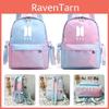 Gradient Bts Kpop Backpack Bangtan Boys Jimin V Jungkook Back To School Bags