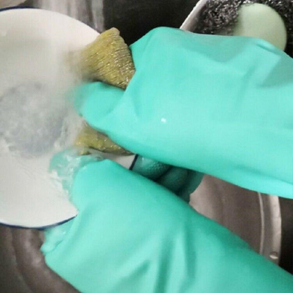 Non Slip Household Cleaning Gloves Reusable Thick Nitrile Gloves Household Cleaning