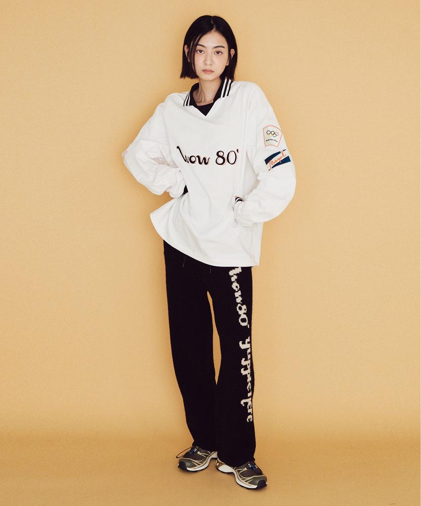 MAYOL Wow Collared T-Shirt_White