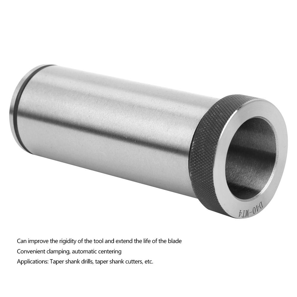 Morse CNC Lathe Tool Holder Bushing Turning Tool Sleeve for Taper Shank Drill BitD40MT4