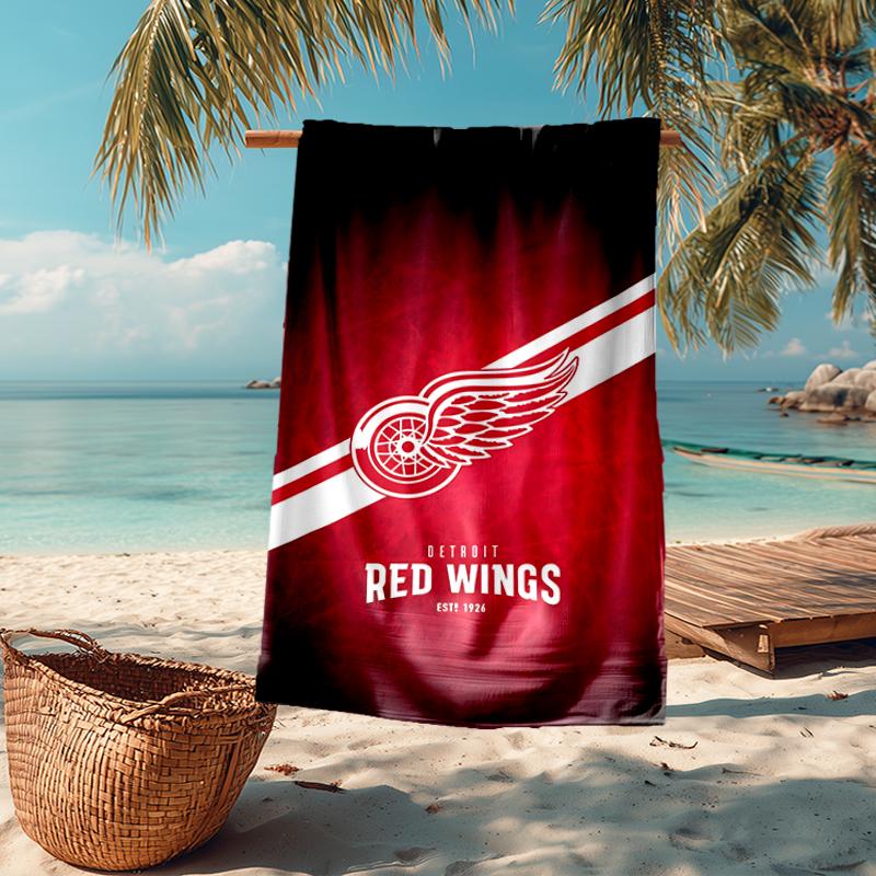 RedWings Fashion Beach Towel: Ideal for Summer Adventures Soft, absorbent and quick drying suitable for swimming and bathing