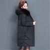 Plus Größe 6XL Winter Jacke Weibliche Unten Baumwolle Gepolsterte Kleidung Frauen Beiläufige Dünne Parka Mantel Mittleren Alters Mäntel V1011