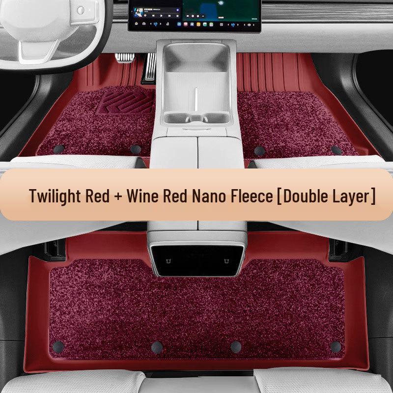 Durable, eco-friendly, odorless TPE high-side floor mats for Chery Jetour PRO EV.