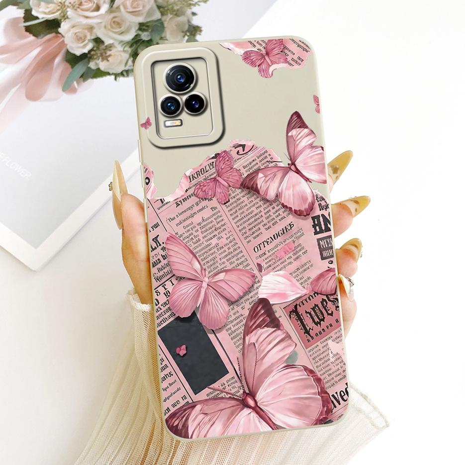 For Vivo V21 Case V2066 V2108 Cute Cat Panda Cartoon Cover Soft Silicone Case For Vivo V21e V2061 V 21 e VivoV21 VivoV21e Fundas