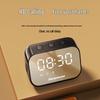 Newmine BT516 Mini Mirror Alarm Clock Bluetooth Speaker