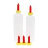 400/500Ml Lamb Milking Feeding Bottle With 3 Rubber Nipple Pacifier For Calf Piglet Sheep Goat Farm Animals Drinker Feeder