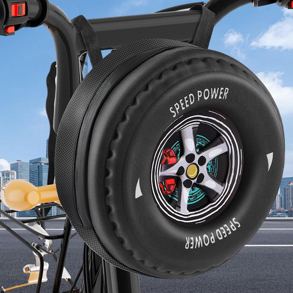Bike Bag Scooter Front Rear Storage Easy to Clean Handlebar Organizer