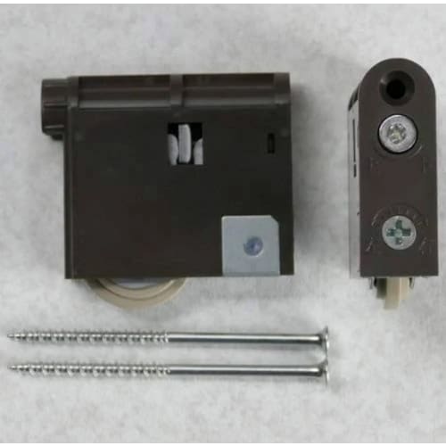 Compatible Y-shaped Rollers for Panasonic Interior Sliding Doors, National, Dark Brown, 2-pack, 2005-present Model, MJB907NK