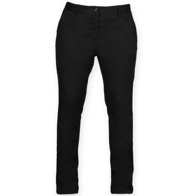 Stretch-Chinohose mit hohem Baumwollanteil für Damen/Damen