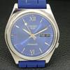 VINTAGE SEIKO 5 AUTOMATIC 7019A JAPAN MENS BLUE COLOR DIAL WATCH a500800-5 R154-a500800