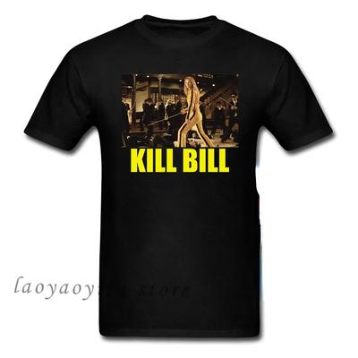 Movie Kill Bill Pulp Fiction Django Tshirt Quentin Tarantino Film Graphic Tshirt Mens Casual Loose Tops Men Overd T-shirt#Color