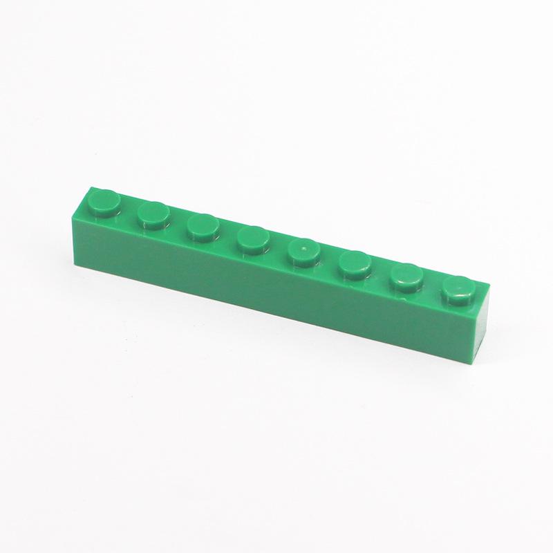 Small Particle Building Block Parts, Brick 1x8 Long Brick, Basic Accessories