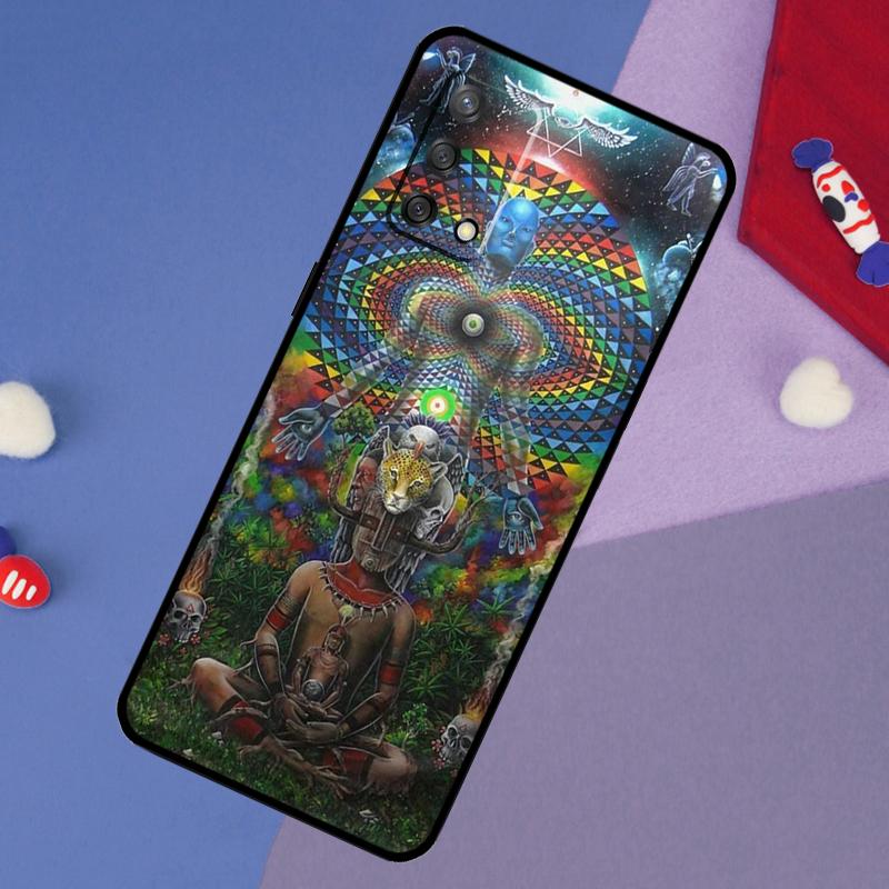 Spiritual Trippy Psychedelic Case For Oppo A5 Pro A6 A57 A17 A78 A54 A74 A94 A76 A16 A96 A18 A40 A60 A80 A38 A58 A98 A15