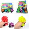 Anti Stress Face Reliever Grape Ball Autism Mood Squeeze Relief Cute Toy Gifts