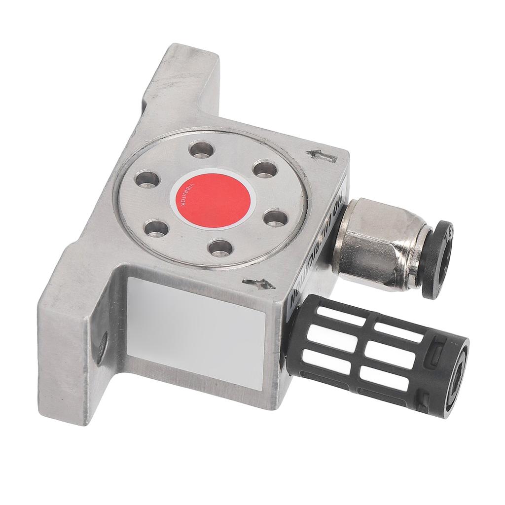 Pneumatic Turbine Vibrator 304 Stainless Steel Inlet Outlet Thread G18in Air Turbine Oscillator